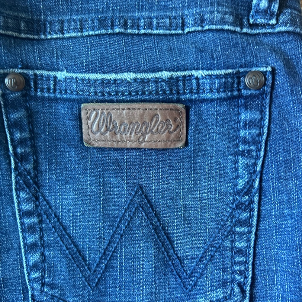 Wrangler Womens Retro Mae Mid Rise Wide Leg Trouser Jeans. 👖 - Picture 12 of 16